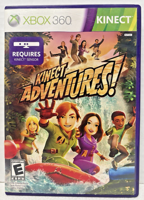 Kinect Adventures XBOX 360 CIB Game - Family Fun for ALL! BUY IT NOW! SHIP FAST
