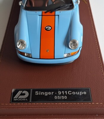 Porsche 911 (964) Singer 1989 Gulf Colors 1:18 Delicate Model