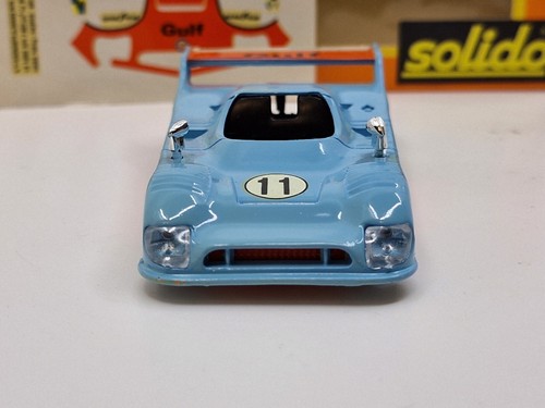 Solido Gam 2 - 1975 Gulf Le Mans - No 38 - Blue - 1 43 - Boxed - With Stickers - Picture 5 of 10