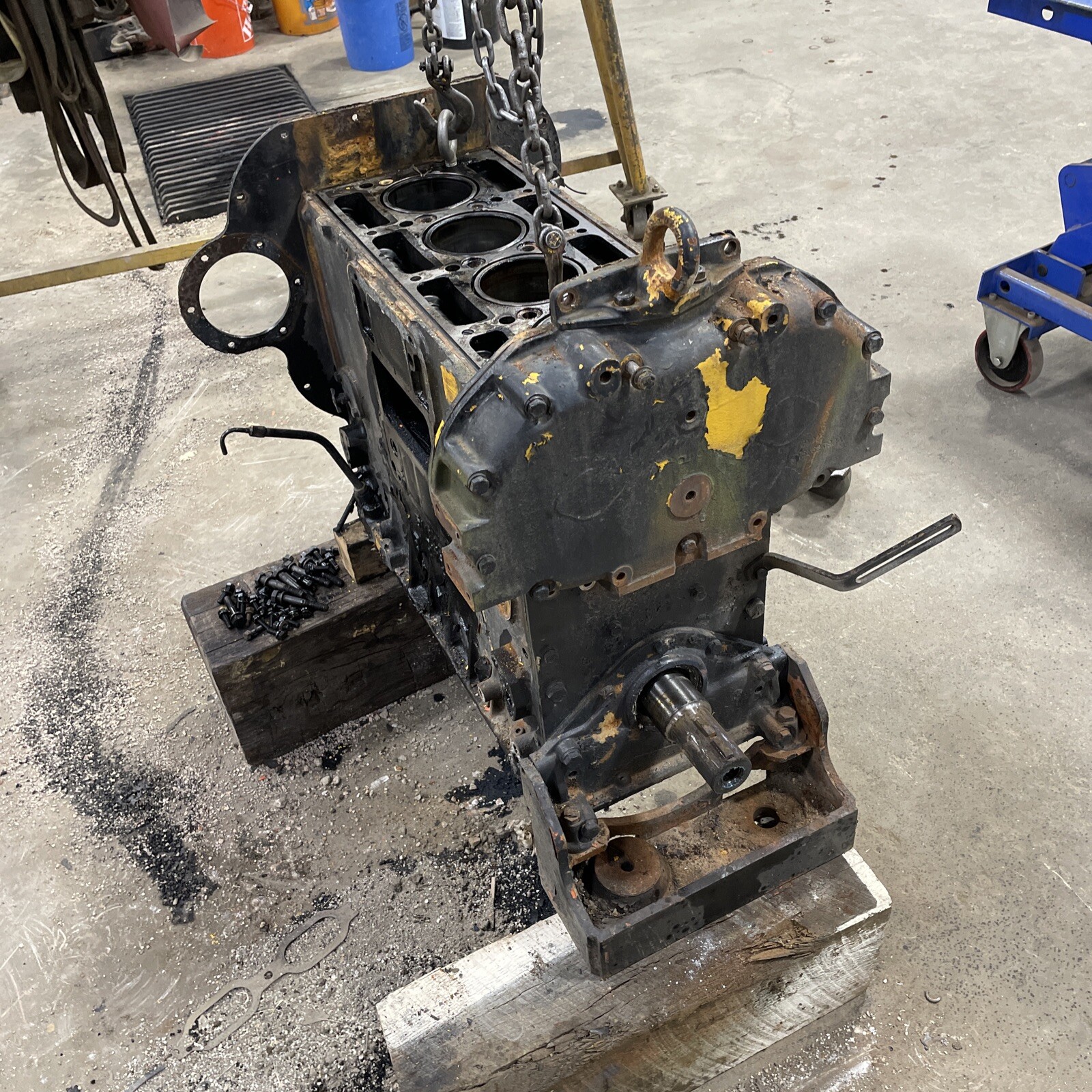 471 Detroit diesel 5111433 engine block crankshaft camshaft rods pistons Wilship eBay