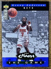 KENNY ANDERSON 1994-95 Collector's Choice Crash the Game Assists #A2 NMMT