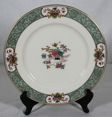 VINTAGE DISCONTINUED LENOX CHINA PEKING PATTERN DINNER PLATE MINT 