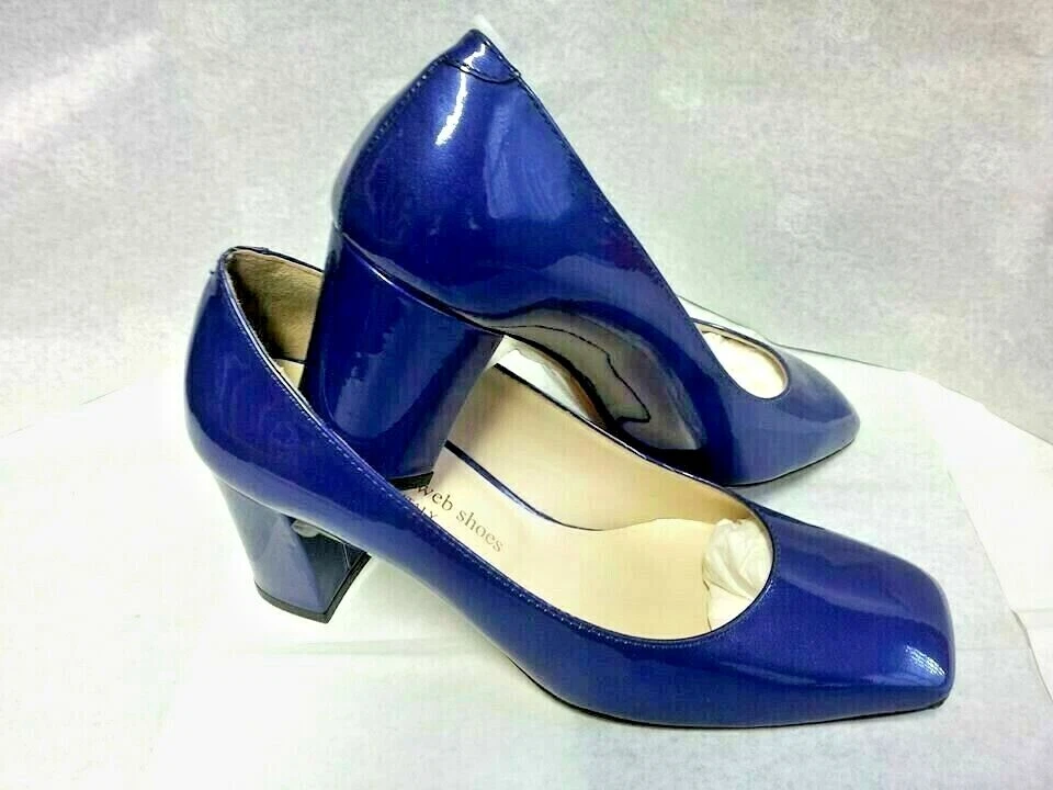 Scarpe tacco store blu elettrico