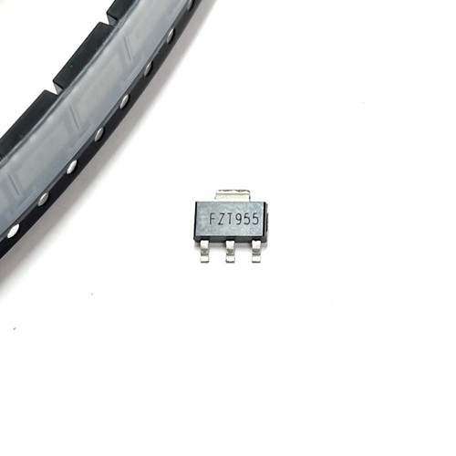 (PKG of 5) FZT955TA PNP BJT Transistor, -4A -140V, SOT-223 Zetex FZT955 - Picture 2 of 2