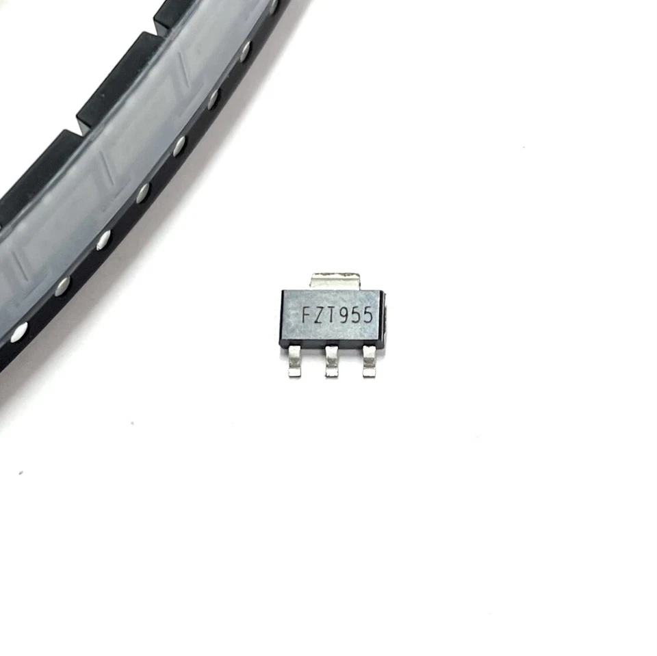 (PKG of 5) FZT955TA PNP BJT Transistor, -4A -140V, SOT-223 Zetex FZT955 - Image 2 of 2