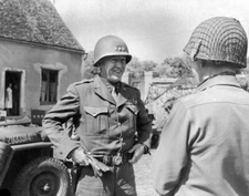 WW2 WWII Photo US Army General George Patton World War Two / 1711