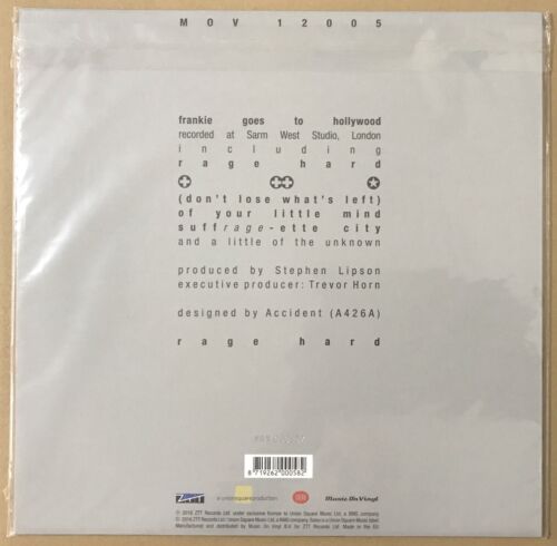 Frankie Goes To Hollywood Rage Hard Ltd Edition Purple Vinyl MOV RSD 2016 ZTT - Picture 6 of 8