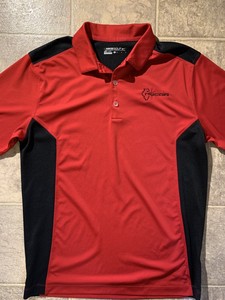 nike golf red polo