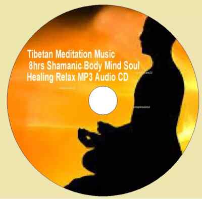 Tibetan Meditation Music 8hrs Shamanic Body Mind Soul Healing Relax MP3 Audio CD