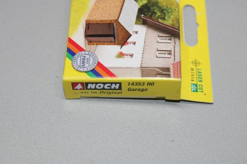 Noch 14353 Garage Découpé au Laser Échelle H0 Emballage D'Origine - Photo 2 sur 2