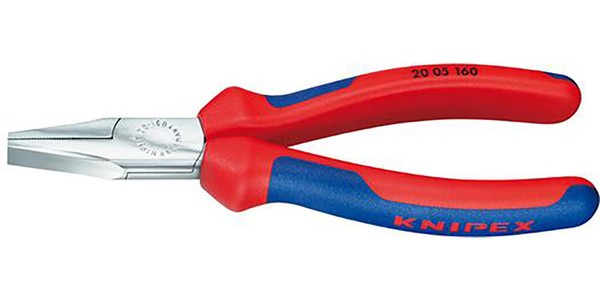 Knipex Flachzange Verchromt 160Mm Griffe Mit Pvc-image