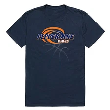 Pepperdine University Waves NCAA Cotton Graphic Tee T-Shirt - Sz S - 2XL