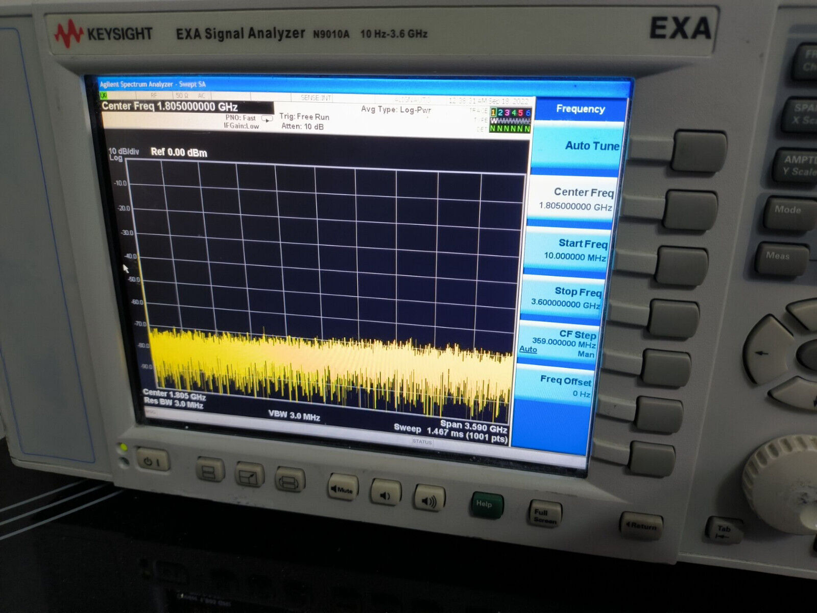 Keysight N9010A-503 Spectrum Analyzers EXA Signal Analyzer / 10 Hz to 3.6  GHz