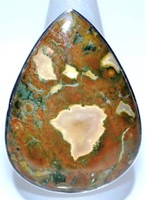 Huge Rainforest Opal Gemstone, 925 Sterling Silver Ring 8½, R Jewellery Huge Rainforest Opal Gemstone, 925 Sterling Silver Ring 8½, R Jewellery