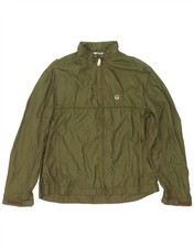 North Sails Mens Rain Jacket UK 42 XL Green Polyamide EC77