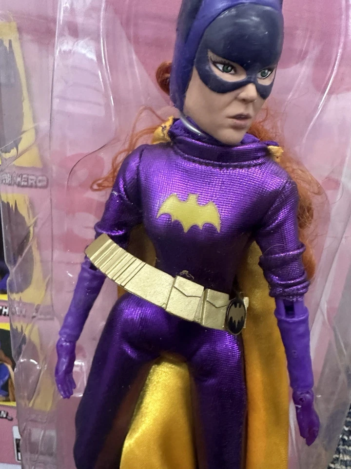 Batman 1966 Classic TV Series 5 BATGIRL 8" Mego-style Retro Action Figure NIP - Image 3 of 4