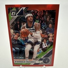 2019-20 Panini Chronicles - Donruss Optic Traded D'Angelo Russell #512 Red /149