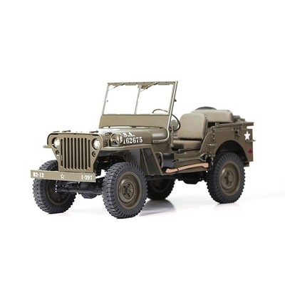 Rochobby FMS 1/6 1941 MB Scaler RC mini Jeep RC Truck MB Scaler 4x4 Hobby Gra...