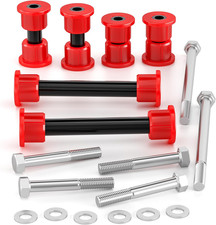 Club Car Precedent Front Bushing Kit with Screws, Golf Cart Front Lower Spring