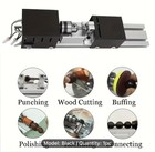 Mini Wood Lathe Machine Multi-Purpose Desktop Power Supports — photo 3