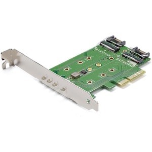 Startech M.2 Adapter 3 Port 1 x PCIE NVME M.2 2 x Sata Iii M.2 Ssd Pcie M.2 Adapter