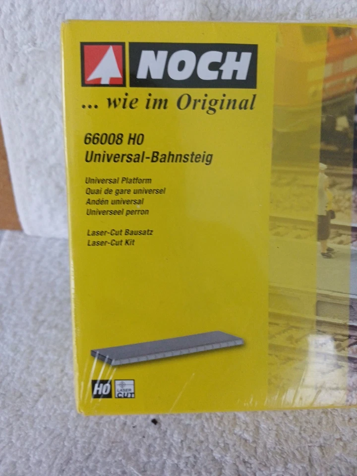 Noch HO Gauge 66008 Universal Station Platform In Factory Cellophane Sealed Box  - Image 2 of 4
