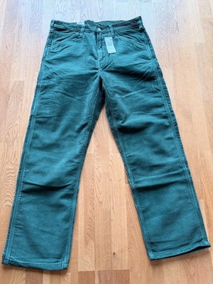 Levis Workwear 568, Loose Straight Carpenter Pants, weite Cordhose, Gr. 34 / 32