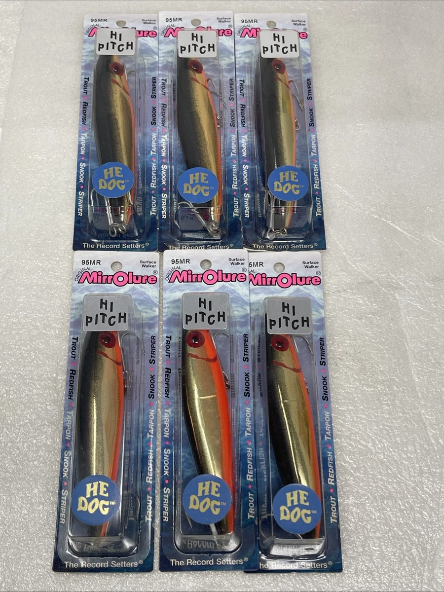 Shelt Lot de 25 leurres de pêche non peints 110 Vision lente Jerkbaits durs Body