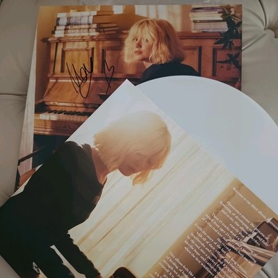 RARE Maisie Peters Signed Sleeve Florescence Moon Flower White Vinyl Alt Cover