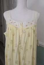 Aria Nightgown, Yellow, 1X, NWT