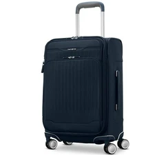 Samsonite Silhouette 18 Softside Global Carry-On Spinner  NAVY BLUE