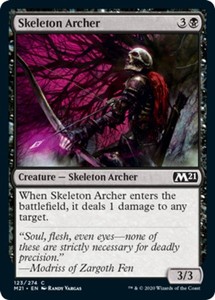 Skeleton Archer #123 Core Set 2021