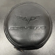 Fossil Round CD Case Leather, Comes In Original Box. New