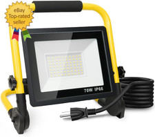10000lm Led Work Light Portable Work Light With 5ft Cord Ip66 Waterproof Flood 10000lm Led Work Light Portable Work Light With 5ft Cord Ip66 Waterproof Flood
