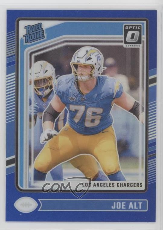 2024 Panini Donruss Optic Rated Rookie Blue Prizm /199 Joe Alt #254 Rookie RC