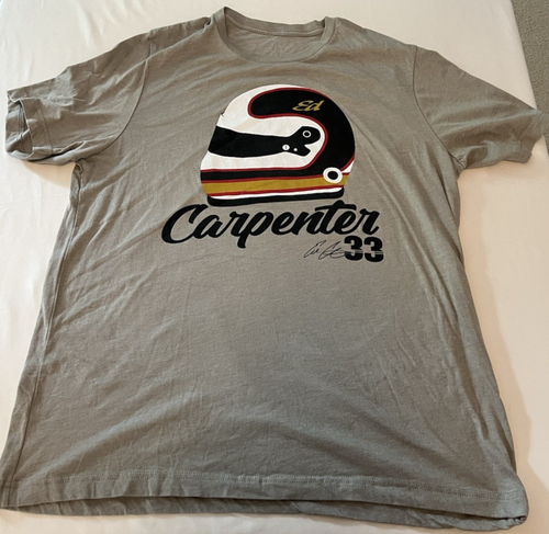 Camiseta Ed Carpenter Racing Para Hombre Grande Manga Corta Camiseta Casco #33 - Imagen 2 de 11