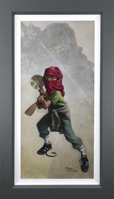 Ninja Star - Board von Craig Davison. Gerahmt, Signiert Limited Edition