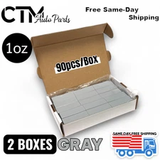 2-Box 1 oz Grey Balance Wheel Weights Stick-on Adhesive Tape Lead-Free 180 pcs