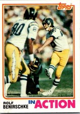 1982 Topps - In Action Rolf Benirschke #225