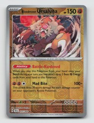 Bloodmoon Ursaluna 025/064 Shrouded Fable Reverse Holo