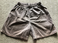 Crazy Shirts Chocolate Dyed Shorts M Comfy Cotton Elastic Waist Hawaii Originals