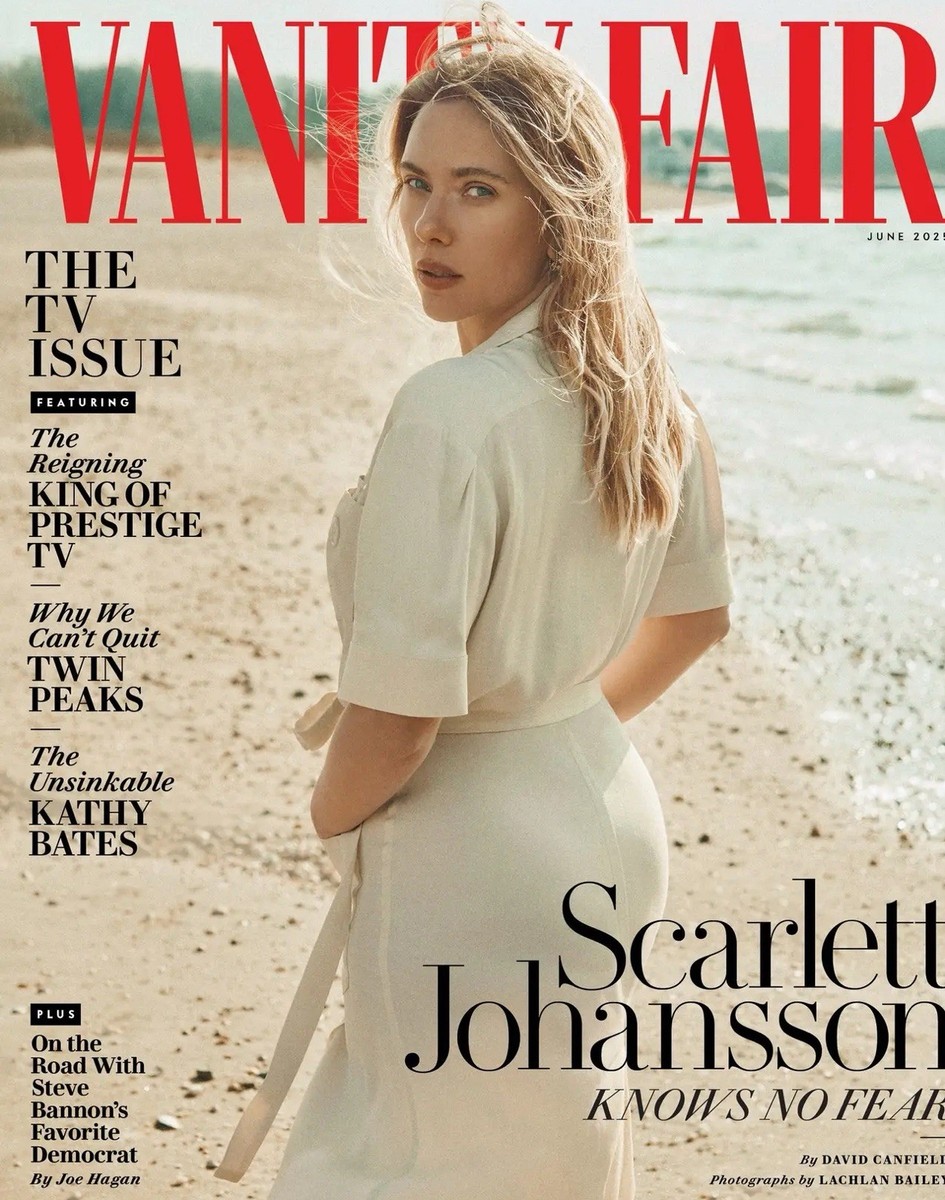 Vanity Fair Magazine June 2025 Scarlett Johansson Jurassic