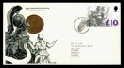 DR WHO 1993 GB FDC L10 HIGH VALUE TO CANADA R24951