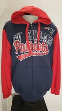 New England Patriots Mens Large L hoodie/hooded Sweatshirt Combine ship Discount