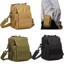 Tactical Military Mini Sling Chest Bag Molle Crossbody Shoulder Pack Waist Bag