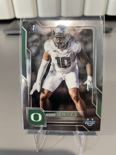 2025 Bowman U Chrome Matayo Uiagalelei Base Card #64 Oregon 1st Bowman