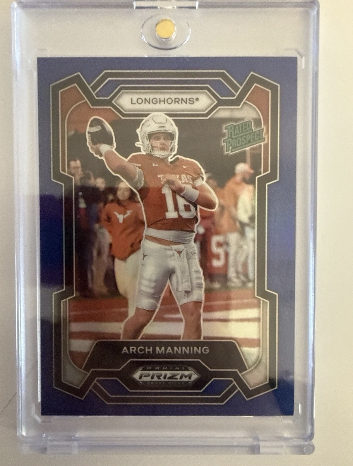 2024 Panini Prizm Draft Picks - Rated Prospect Arch Manning #192 Blue Prizm /199
