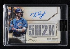 2020 Topps Luminaries Hit Kings Auto Relics 4/15 Kris Bryant #HKAR-KB Auto 1ef4