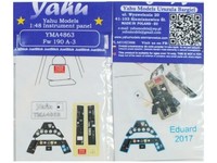 Yahu YMA4863 Fw-190A-3 1/48 Instrument Panel