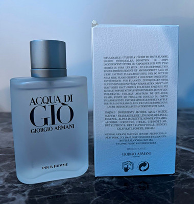 Giorgio Armani Acqua Di Gio Pour Homme Eau de Toilette Spray 100 ml